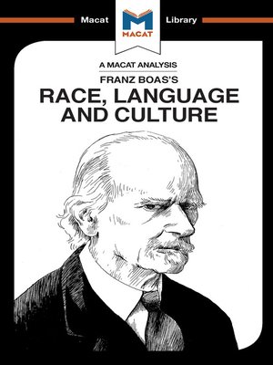 cover image of An Analysis of Franz Boas's Race, Language and Culture